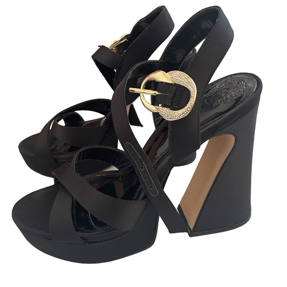 VINCE CAMUTO IZIA Women’s Platforms Size 7.5-8 - Picture 9 of 12